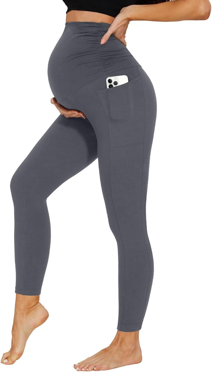 Legging de grossesse avec poches