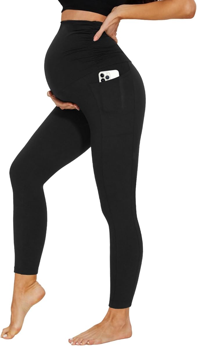Legging de grossesse avec poches