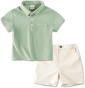 Polo t-shirt avec short bébé