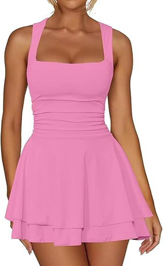 Robe courte pour femme