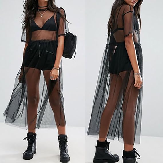 Robe Transparente Femme