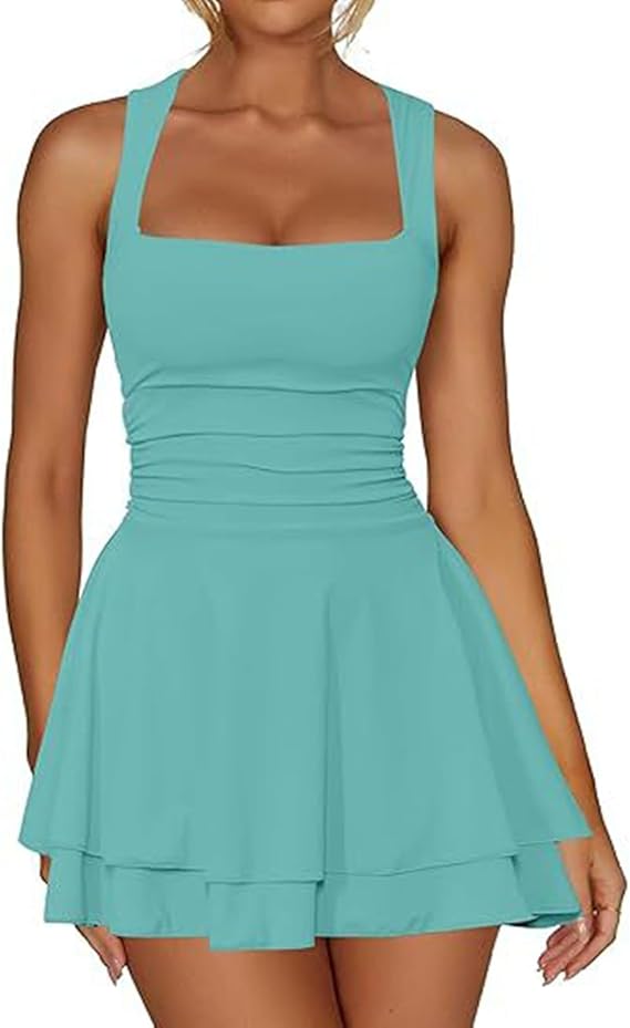 Robe courte pour femme