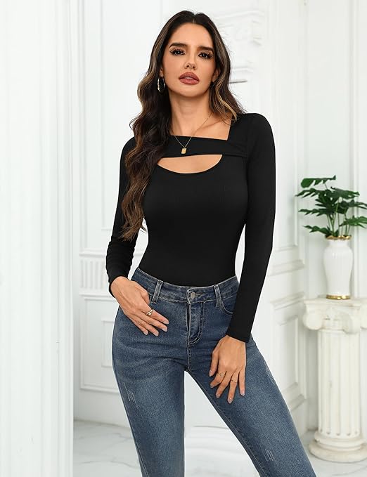 Haut Manches Longues Col rond