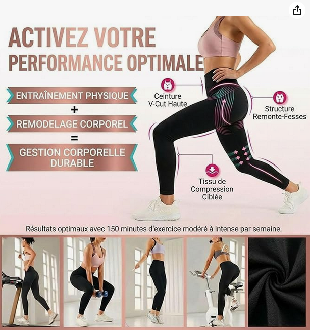 Leggings Anti Cellulite 3D Femme Original