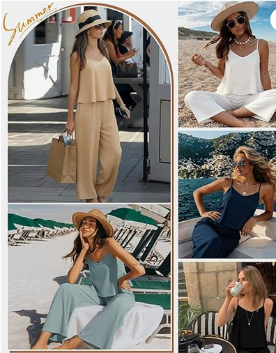 Ensemble Femme Été 2 Pieces