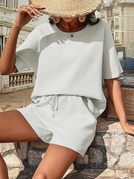 Ensemble D'été Femme Elegant 2 Pièces