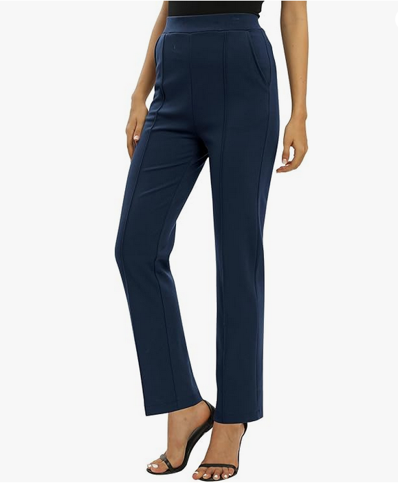 Pantalons Taille Haute Bureaux