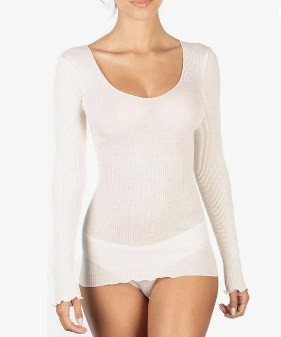 Maillot femme à manches longues