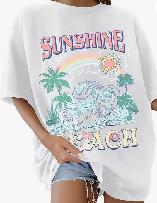 Tee Shirt Femme Oversize