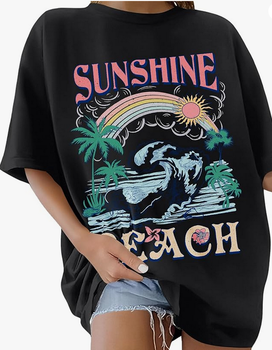 Tee Shirt Femme Oversize