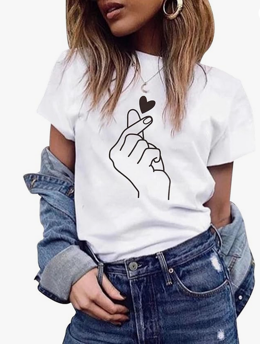 T Shirt Blanc Chic