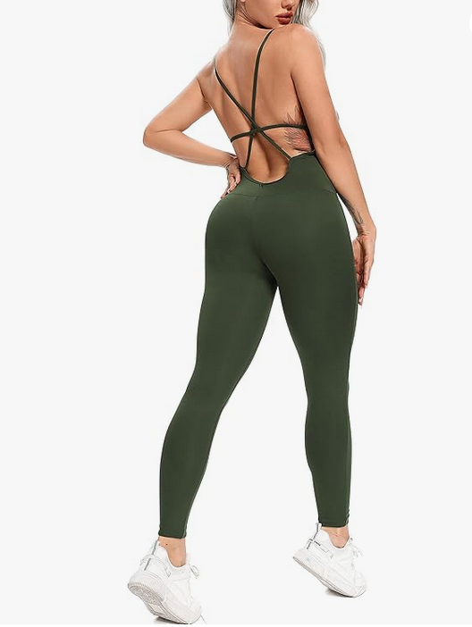 Combinaison short femme sans coutures