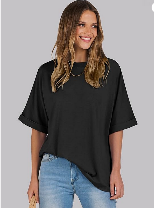 Tee Shirt Femme Top Oversize