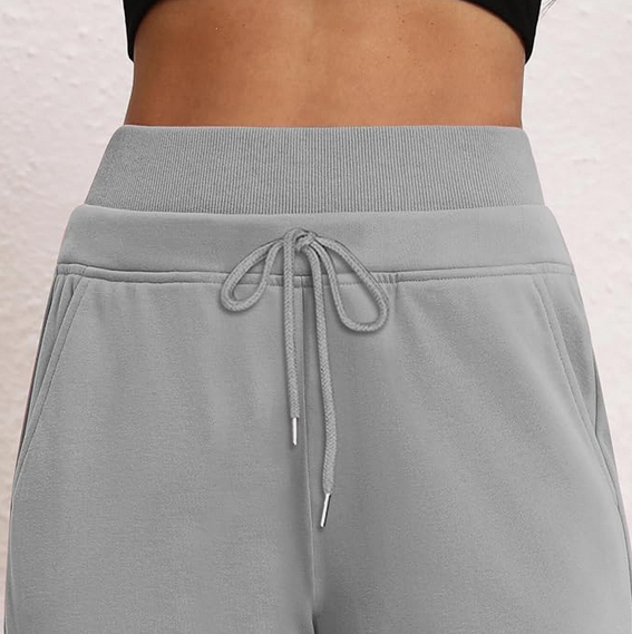 Pantalon de jogging pour femme Baggy Taille haute