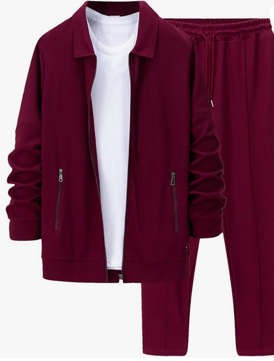 Survêtements Waffle Manches Longues