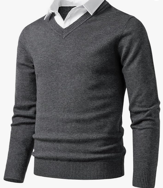 Pull en Maille Fine Homme V