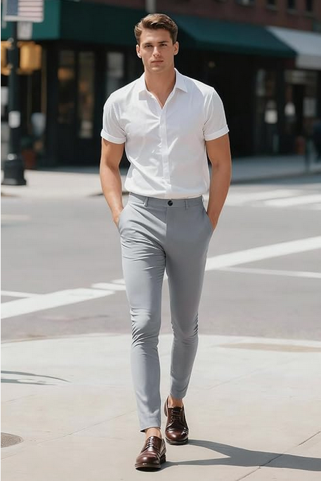 Pantalon Skinny fit Extensible