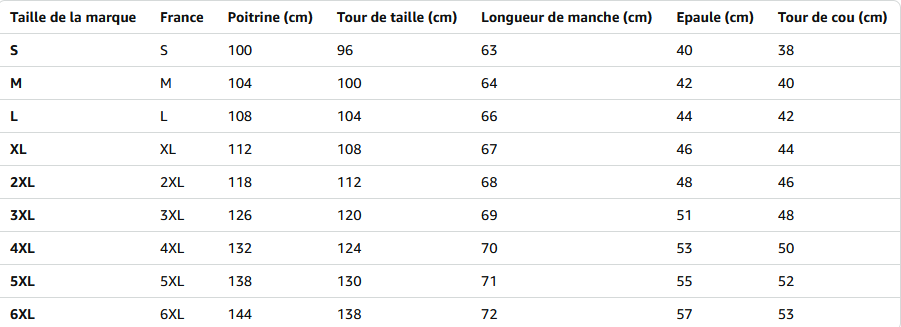 Chemise Manches Longues