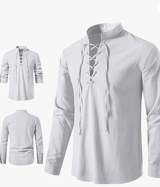 Chemise Médiévale Manches Longues