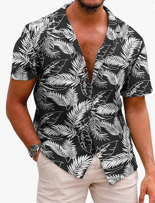 Chemise en Lin  pour Les Loisirs et l'été