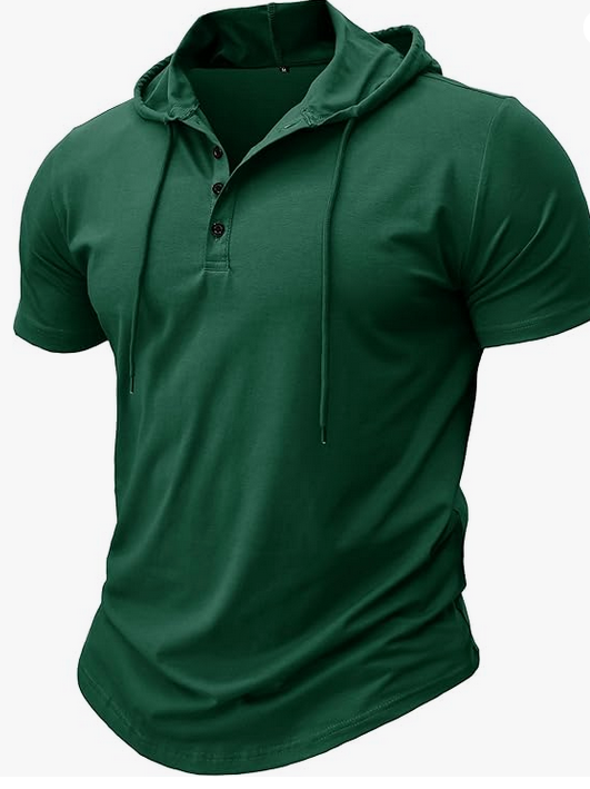 Manches Courtes Hoodie