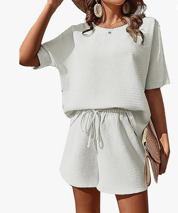 Ensemble D'été Femme Elegant 2 Pièces