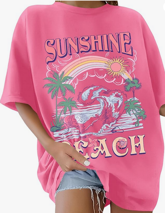Tee Shirt Femme Oversize