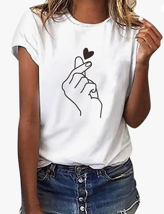 T Shirt Blanc Chic