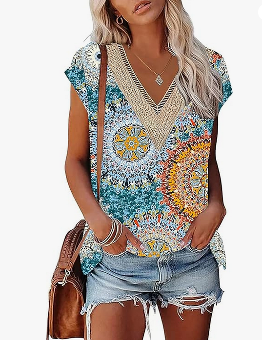 T-Shirt D'été à Manches Courtes