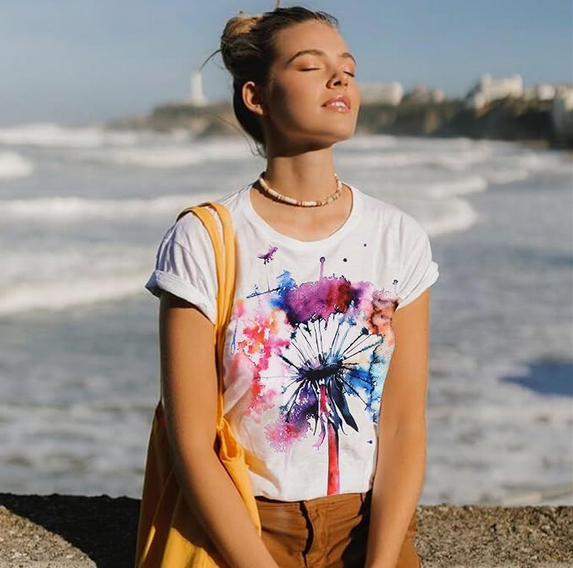 T-Shirt à Manches Courtes