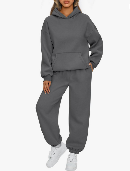 Sweats à Capuche et Pantalon Décontracté