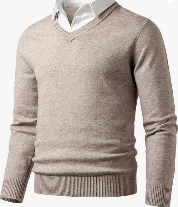Pull en Maille Fine Homme V