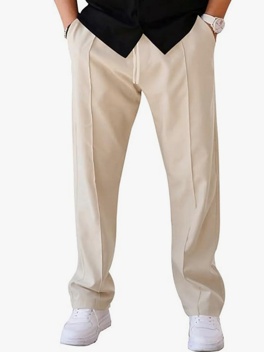 Pantalon Homme Léger Taille Élastique
