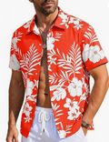 Chemise hawaïenne à manches courtes