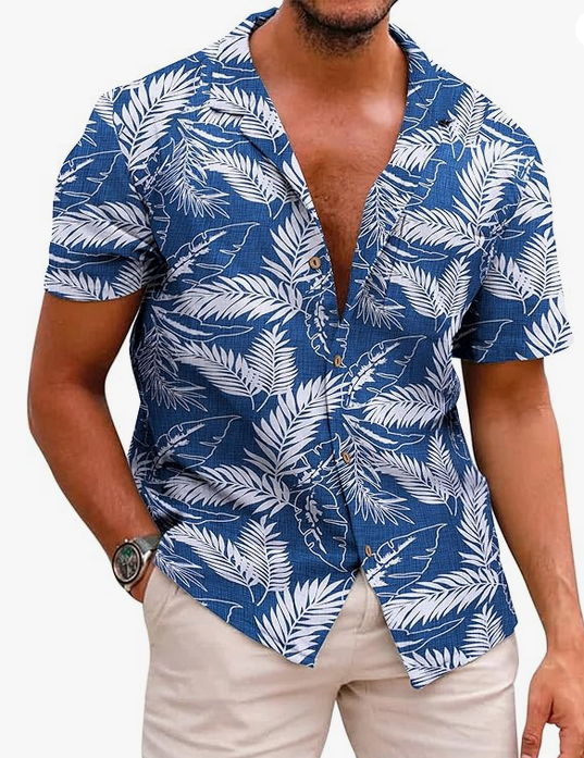 Chemise en Lin  pour Les Loisirs et l'été