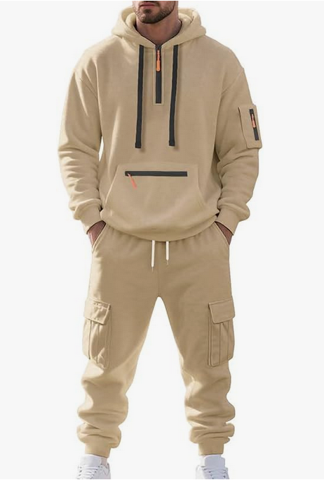 Survêtement Homme Hiver Veste à Zip