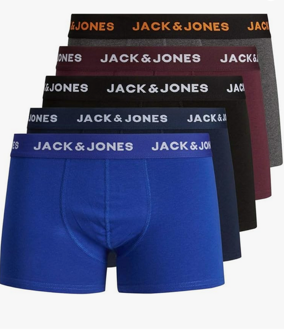 Lot de 5 Boxers JACK & JONES